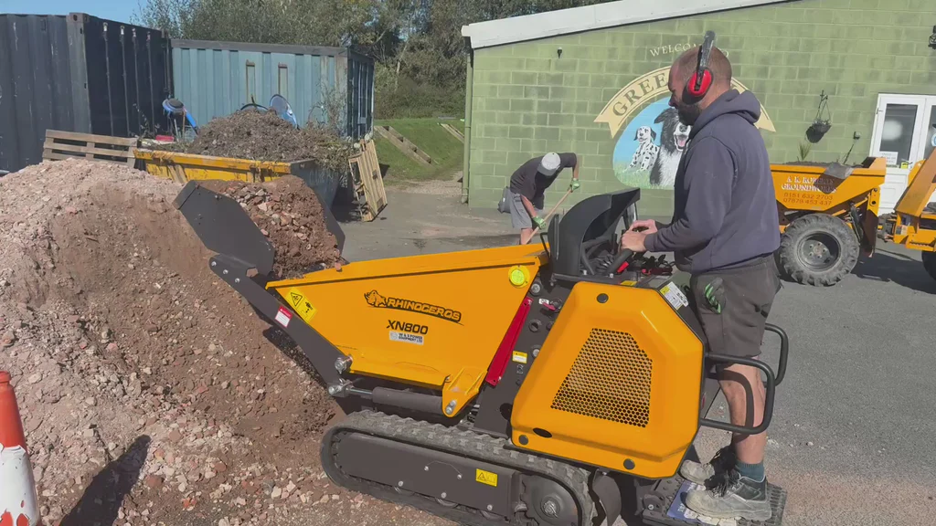 mini crawler dumper