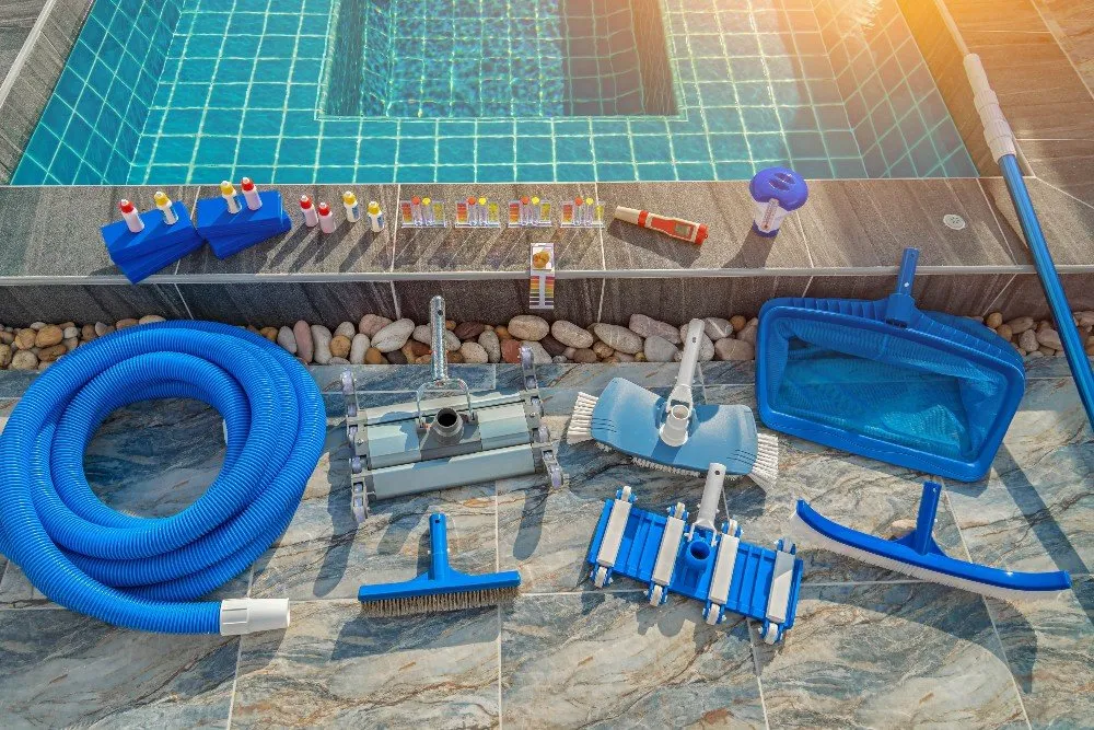 swimming pool equipment and supplies